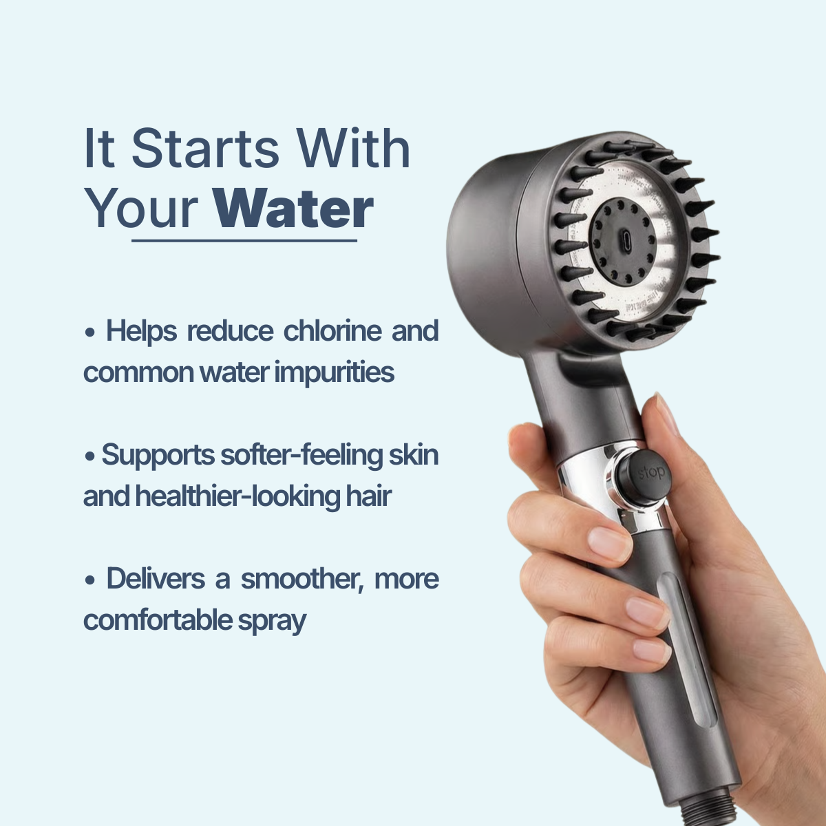 Purion Filtered Shower Head